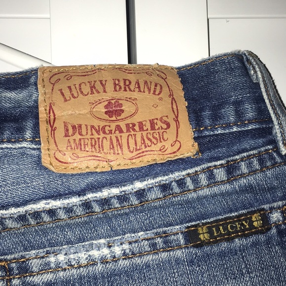 Lucky Brand Denim - Lucky Brand flare dungarees dream jean