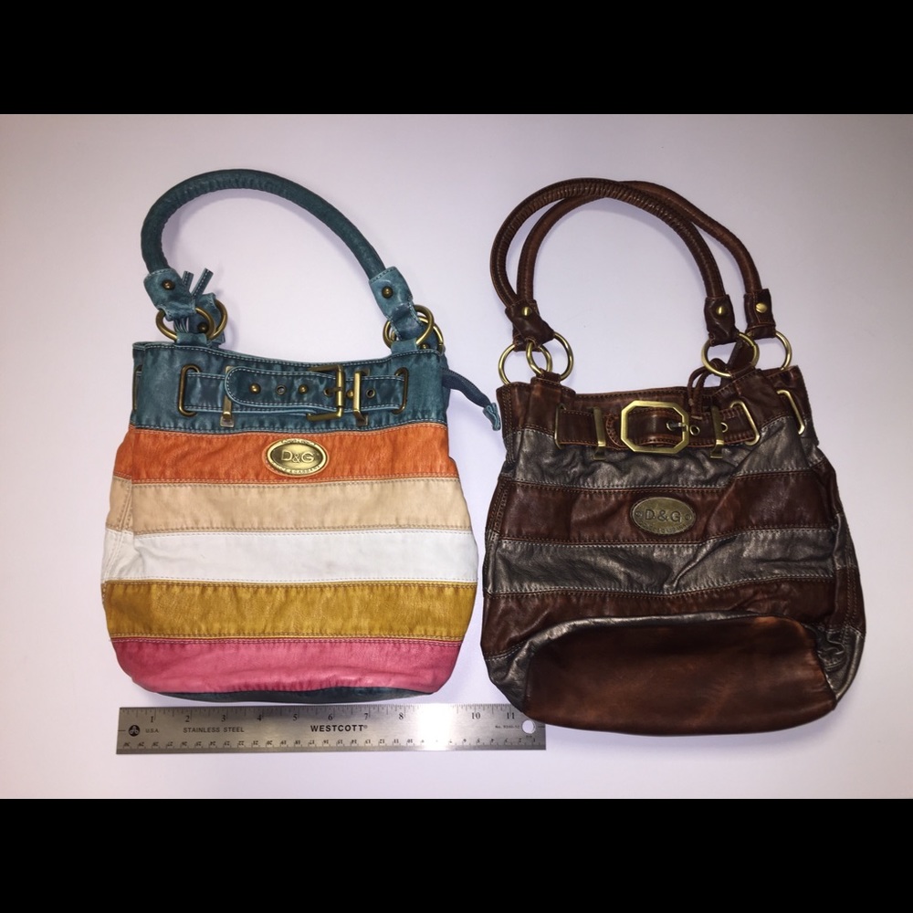 D&G - ko bundle brown / blue purses