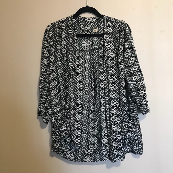Printed hollister cardigan - Picture 1 of 3