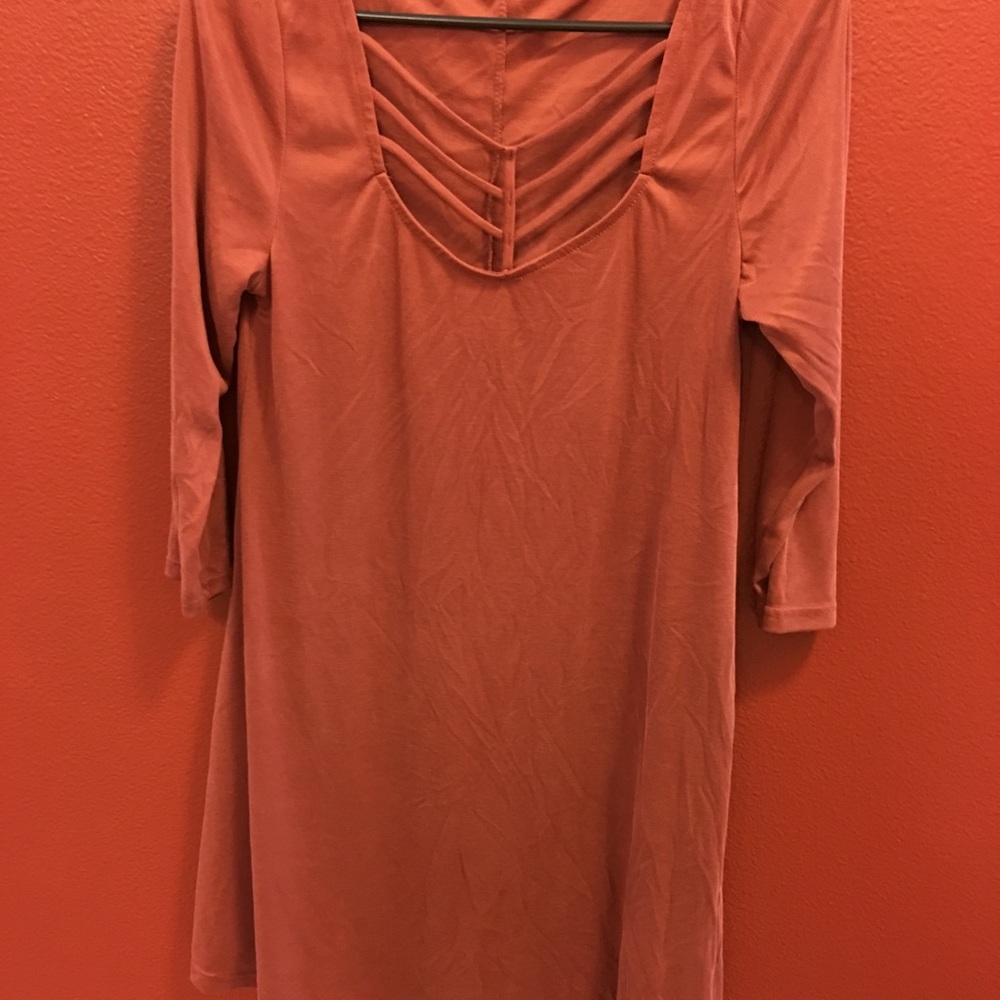 Red Cross top dress