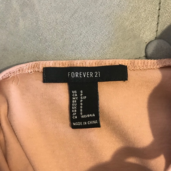 Forever 21 lace-up bodysuit - Picture 3 of 3