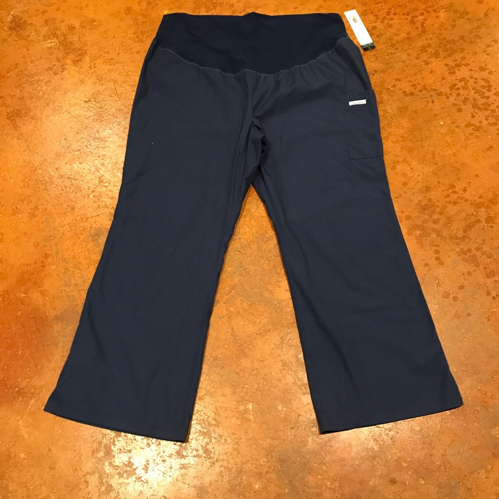 New!! Maternity Cherokee navy blue scrub pants XXL