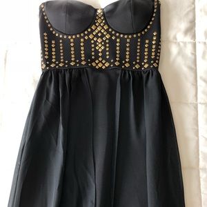 Studded High Lo Dress