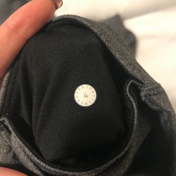 Grey lululemon yoga pants - Picture 3 of 3