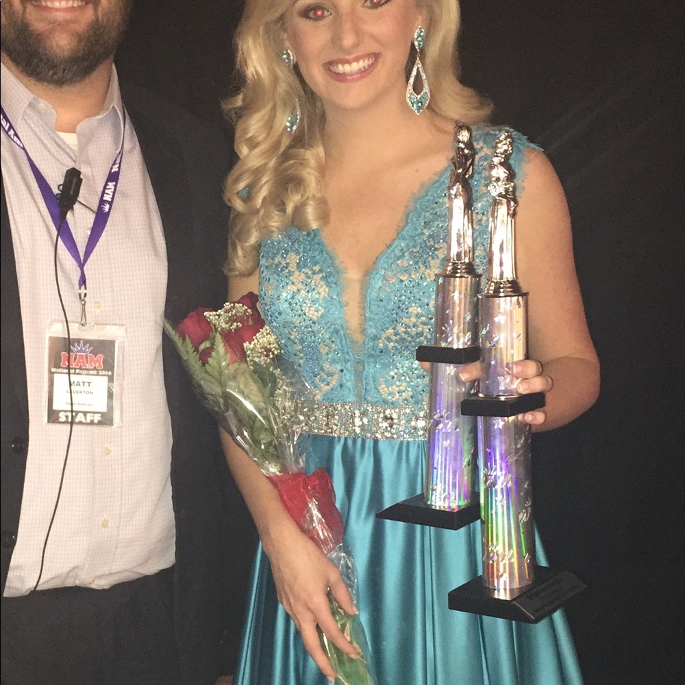 Jovani pageant and prom gown