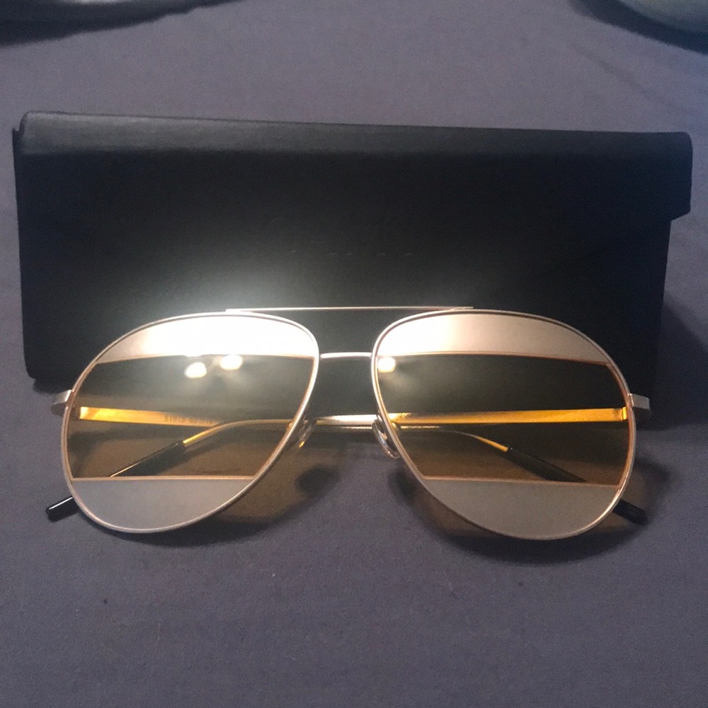 GAMT double color aviator sunglasses