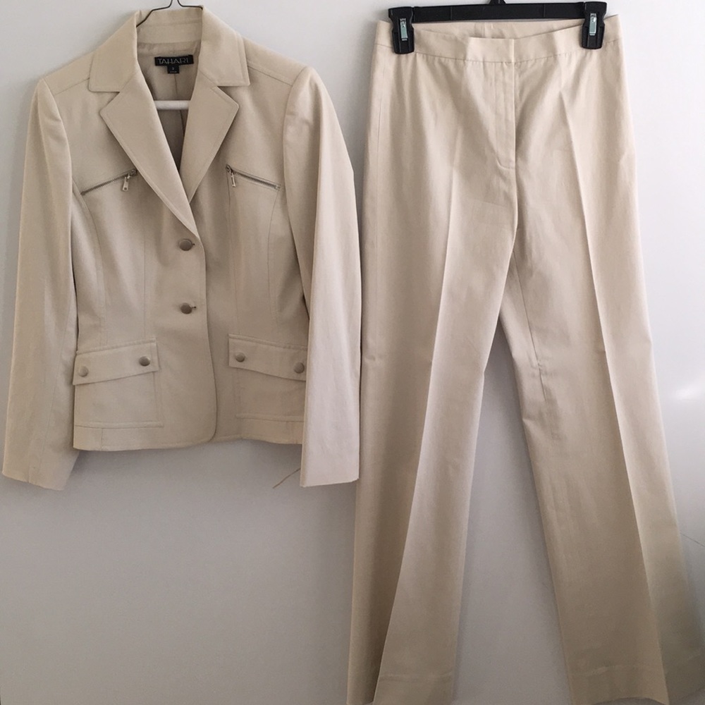 Tahari Jacket and Pant Suit