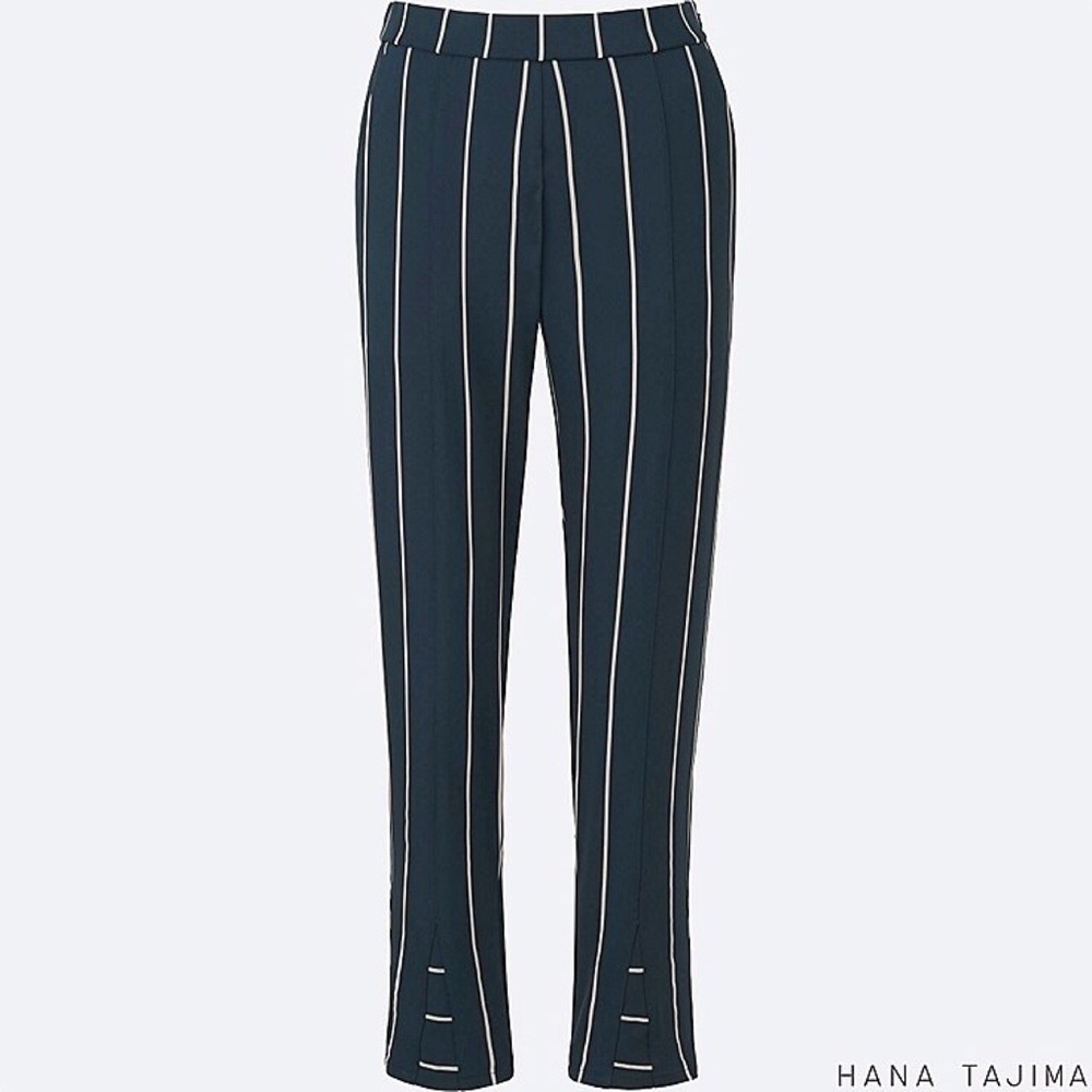 Uniqlo striped pants 💙
