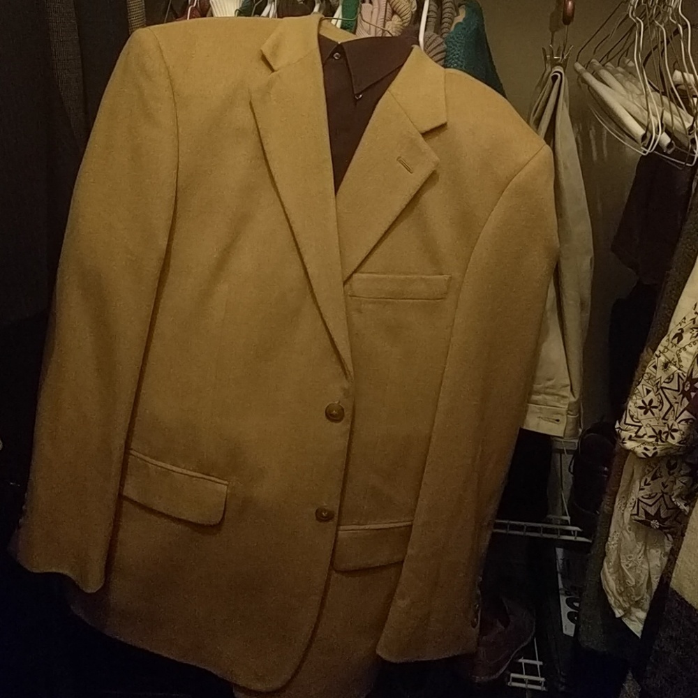 Camelhair blazer