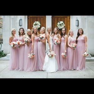 Jenny Yoo Bridesmaid Dress Worn Once Dusty Pink
