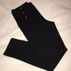 Zara Back Buttoned Leggings