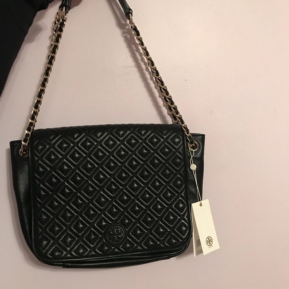 🚨SOLD🚨NWT Tory Burch Marion Quilted Flap Bag - Picture 3 of 8