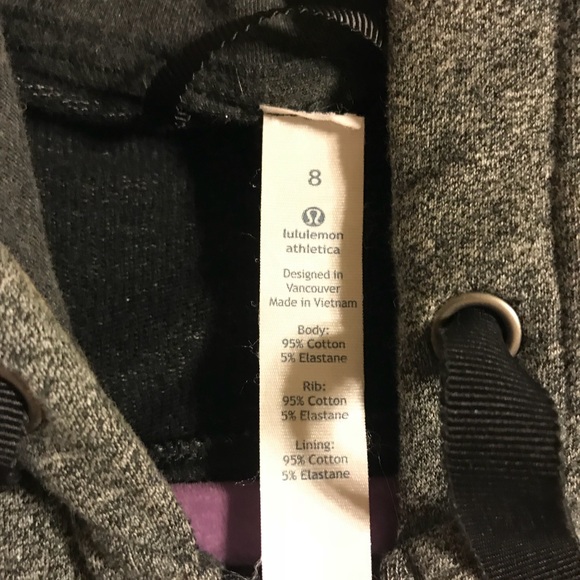 Grey Lululemon Jacket - Picture 2 of 4