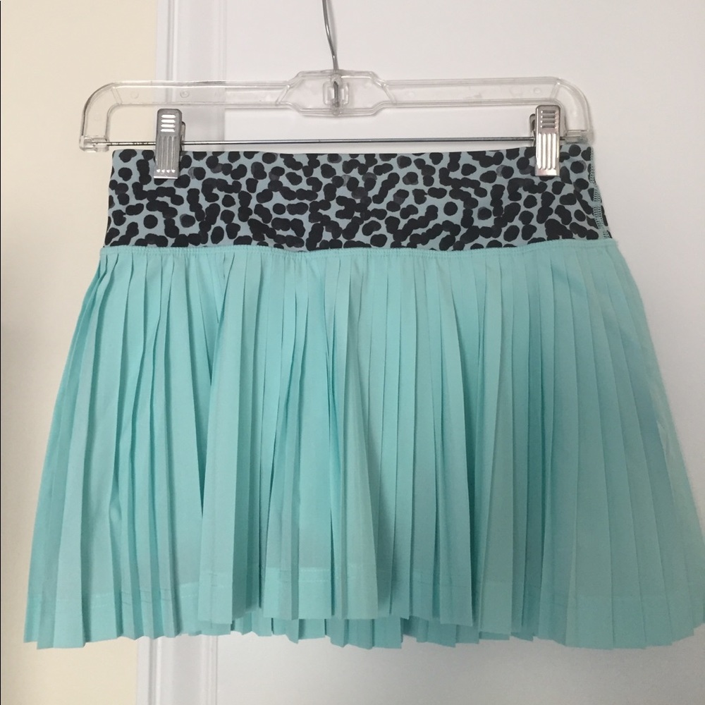 Vibrant workout skirt!