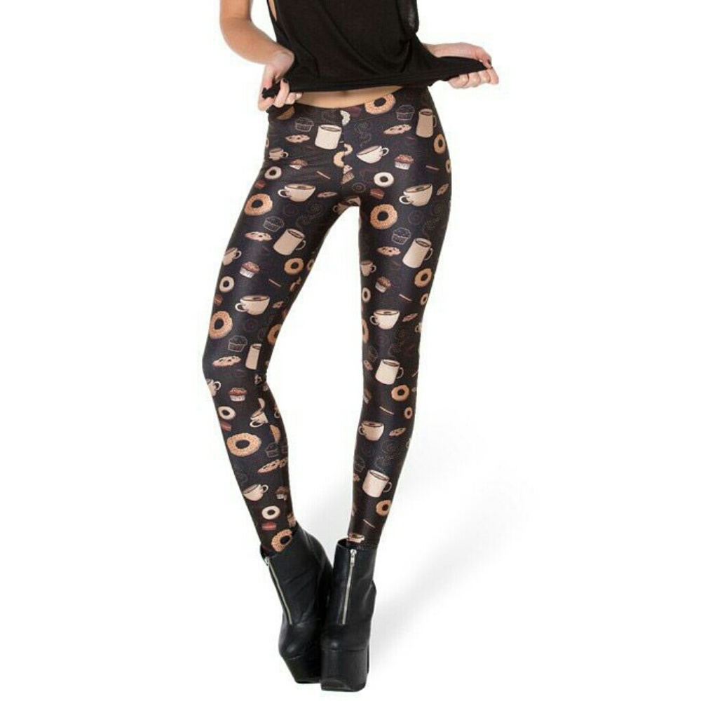 Black milk coffee break leggings small