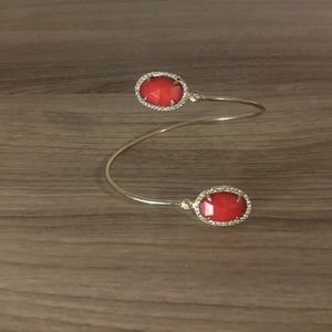 Henri Bendel Luxe Semi-Precious Coral Bracelet