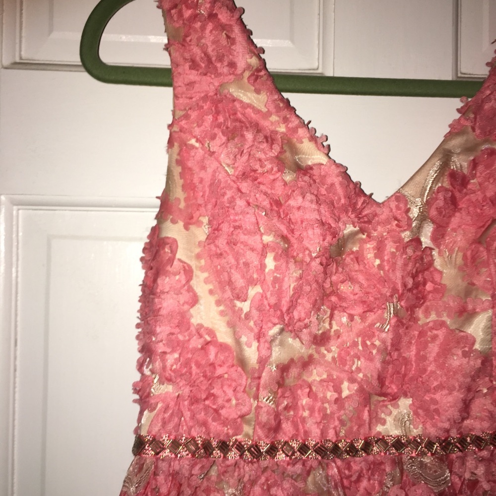 Floral embellished dress