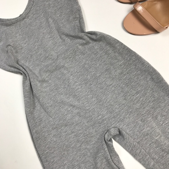 Ash/grey knee length overall/jumpsuit - Picture 3 of 5