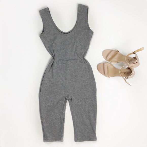 Dresses & Skirts - Ash/grey knee length overall/jumpsuit