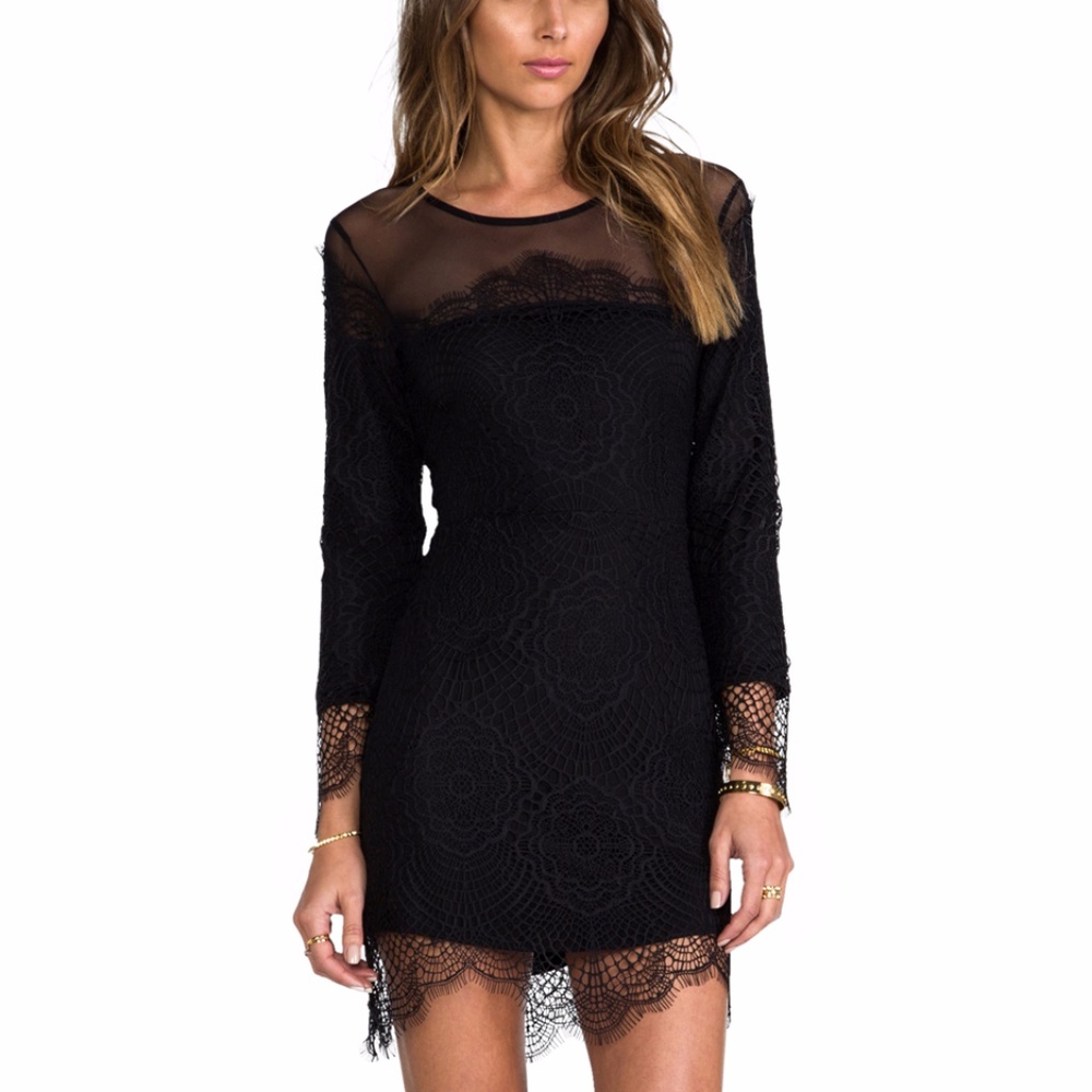 For Love & Lemons Grace Mini Dress