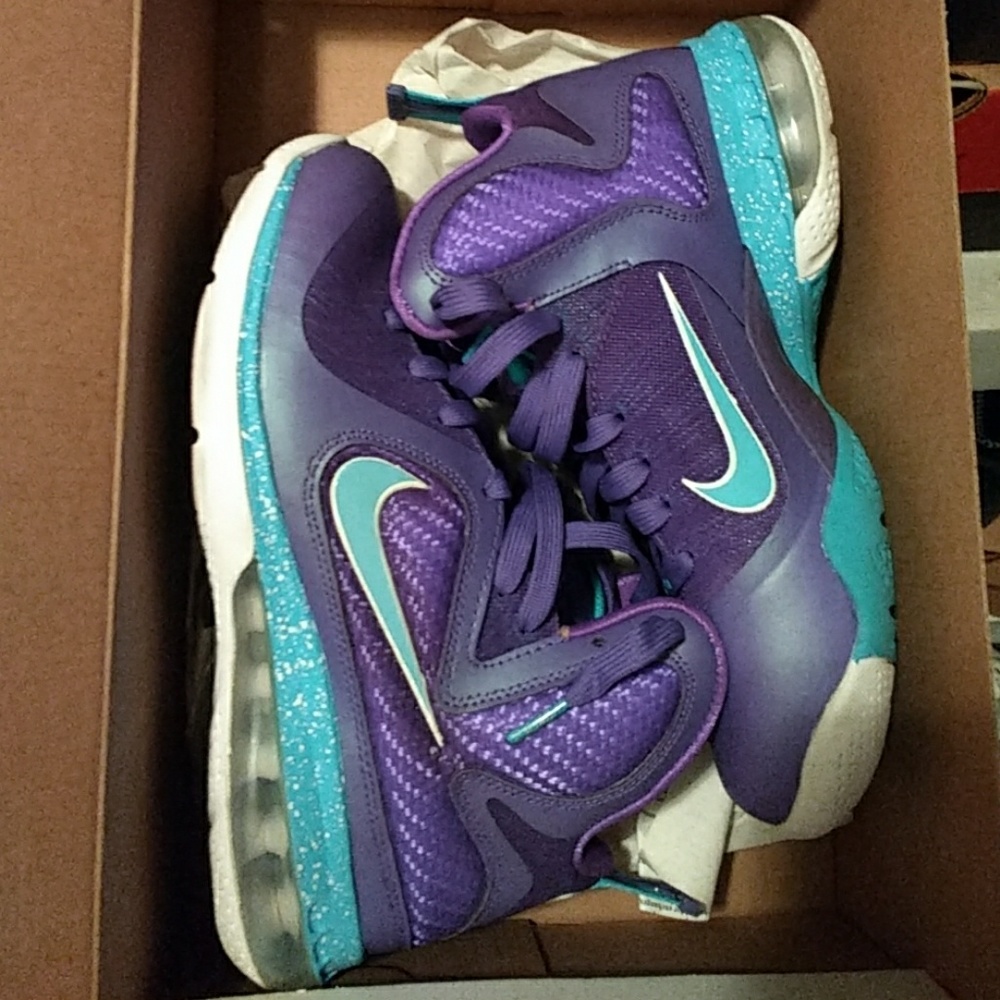 Nike LeBron 9s (Hornets) (Youth)