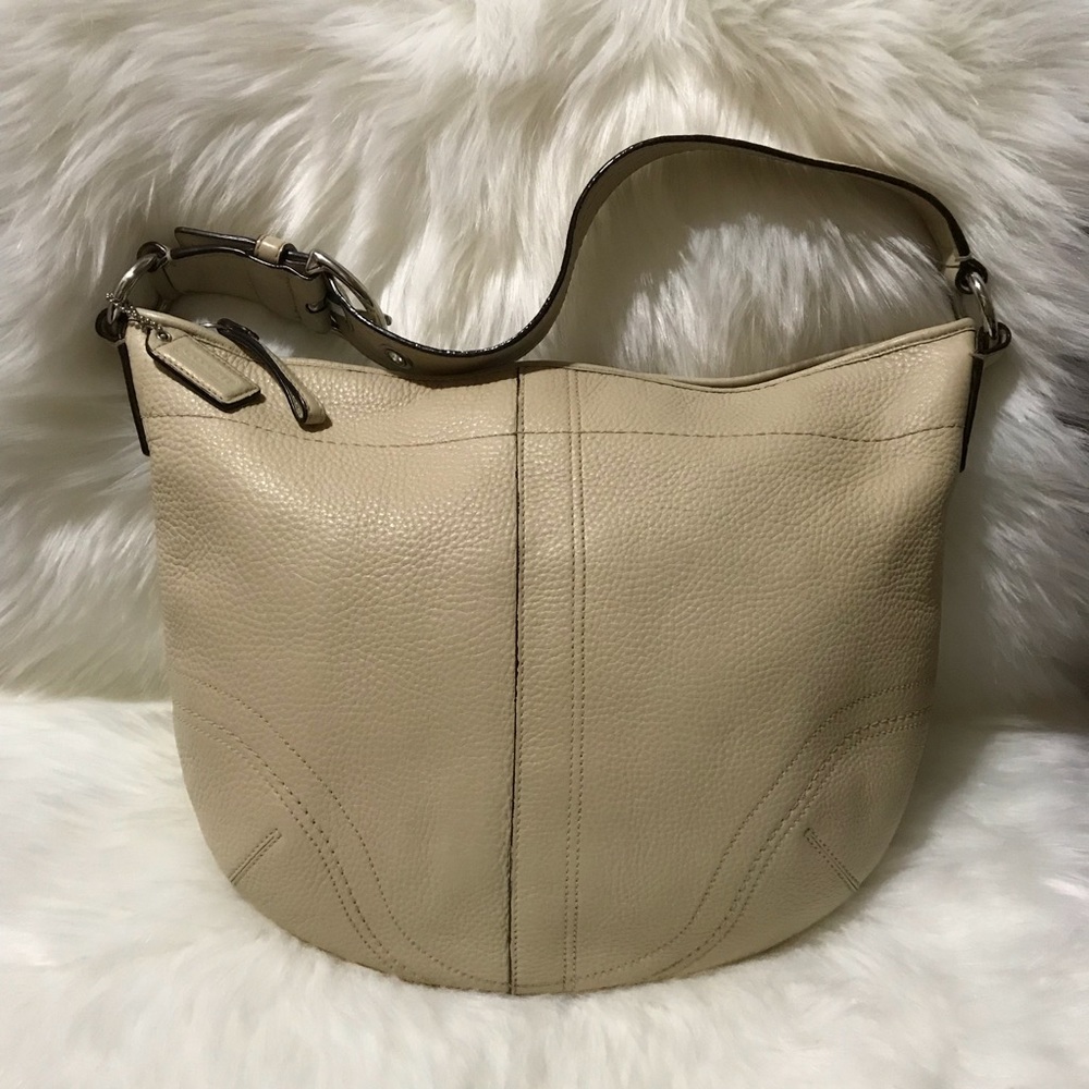 Coach Pebble Leather Hobo