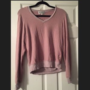 Mauve/Pink Wildfox Sweater XS