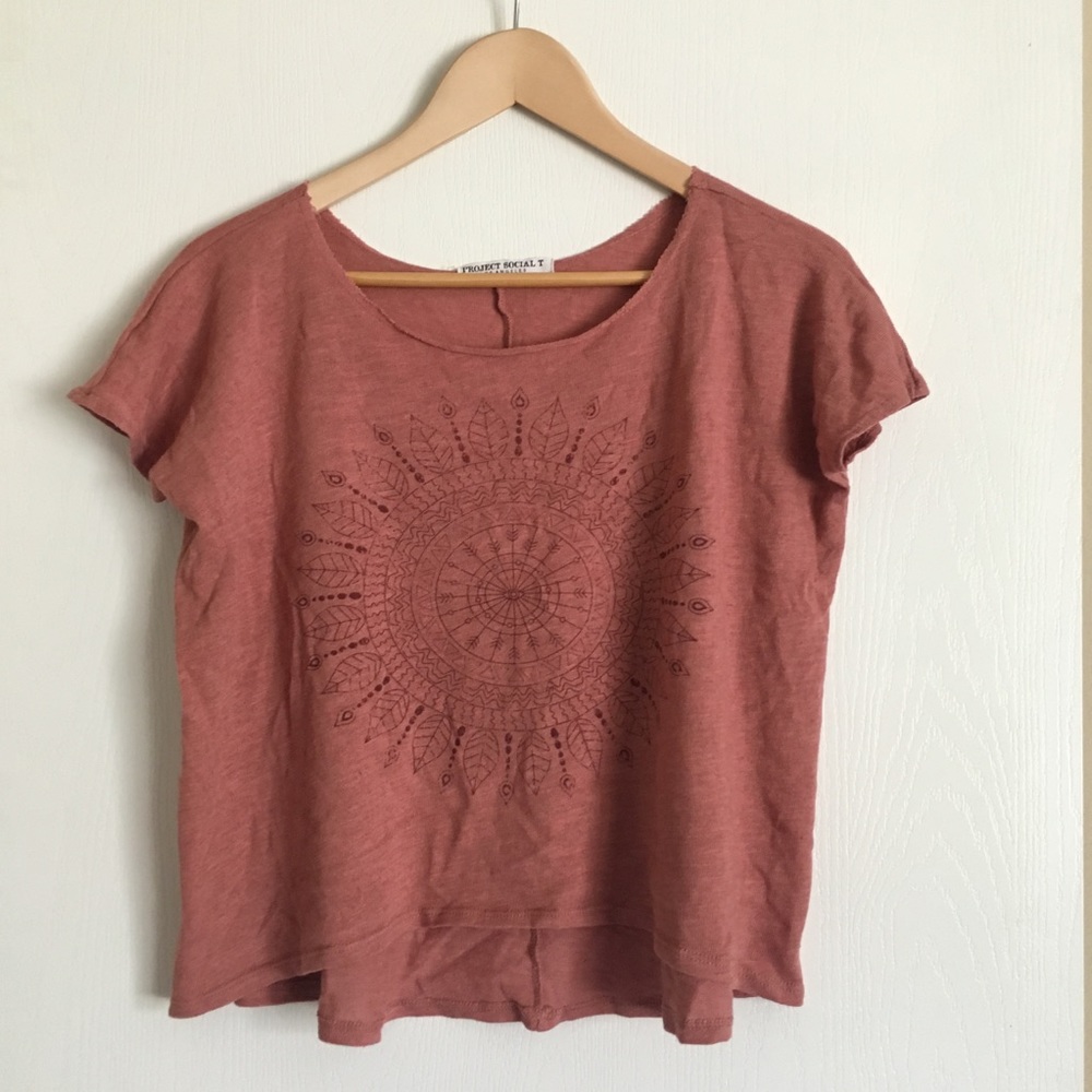 Rust colored Dreamcatcher Tee