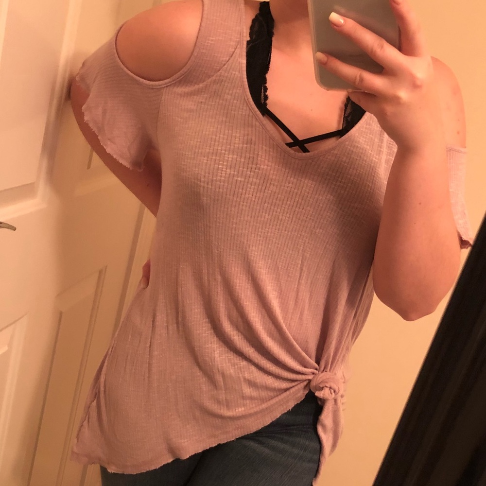 Could Shoulder Waffle Top