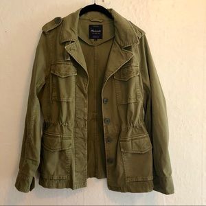 Madewell Army Green Outbound Jacket