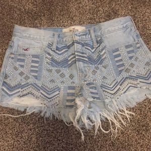 High waisted shorts