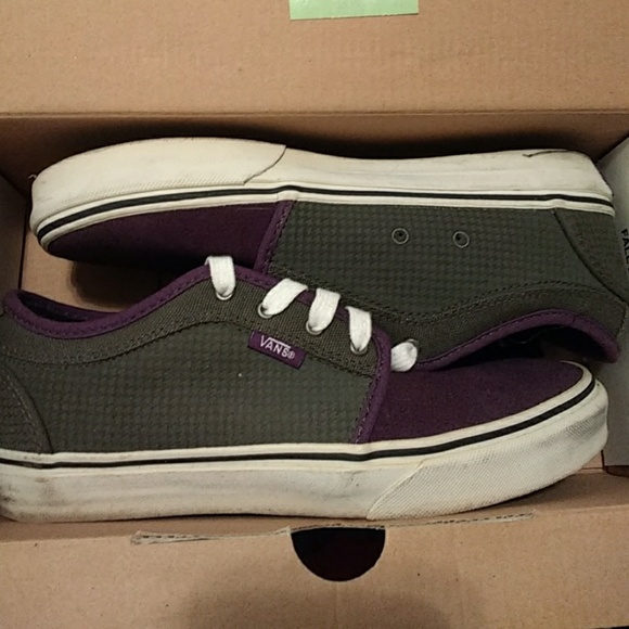 vans chukka low purple
