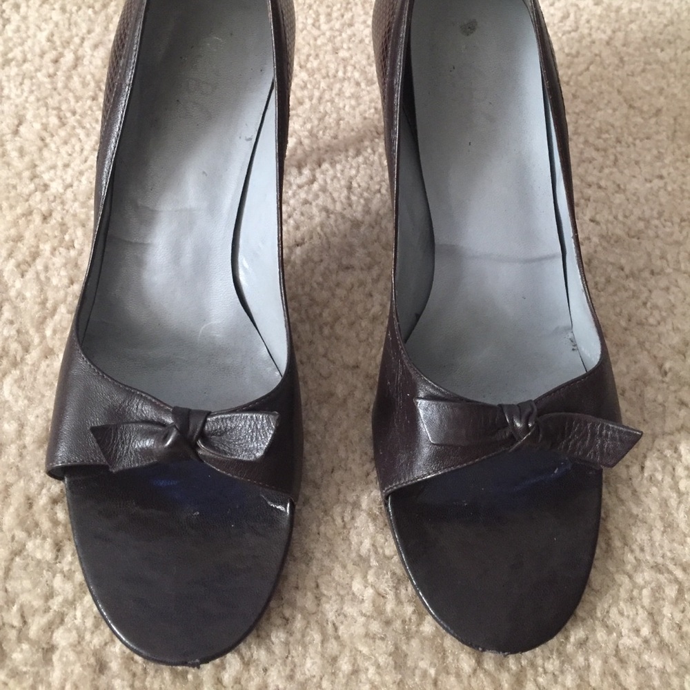 BCBG Peep Toe Heels