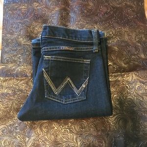 Wrangler Q-Baby Cowgirl Cut Jeans Girls 14 reg