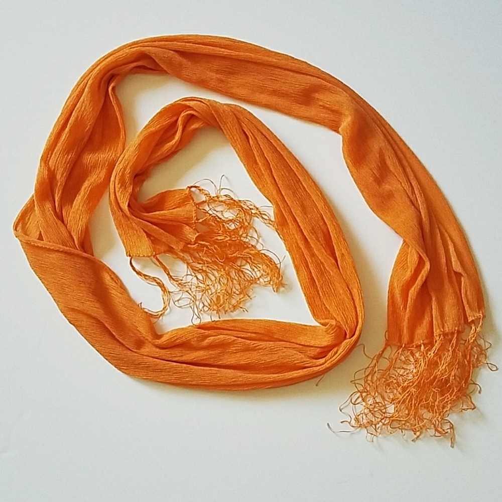 Tangerine Fashion Scarf
