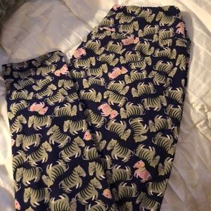 LuLaRoe zebra leggings