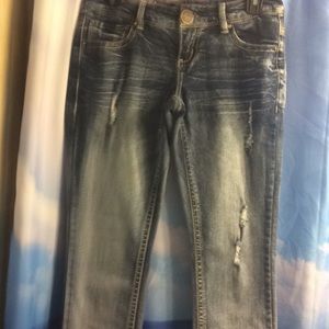 Straight leg, low rise jeans...or 2more items @$15