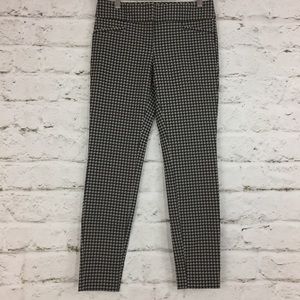 The Limited houndstooth skinny exact stretch sz 2