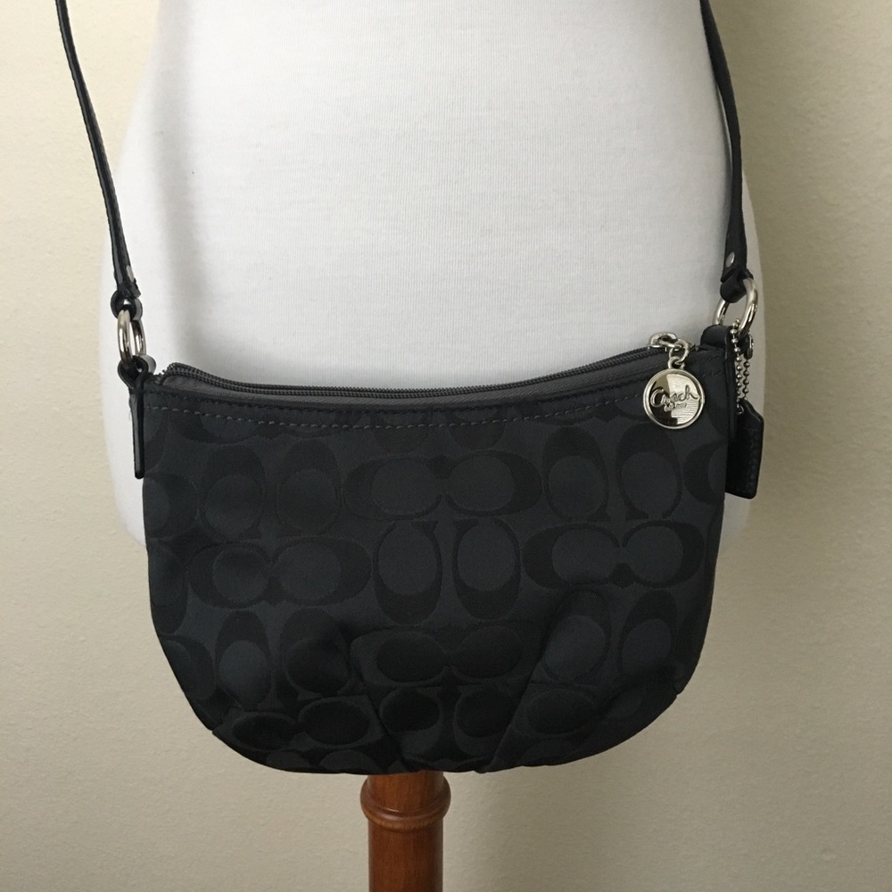 Black Coach Crossbody Bag