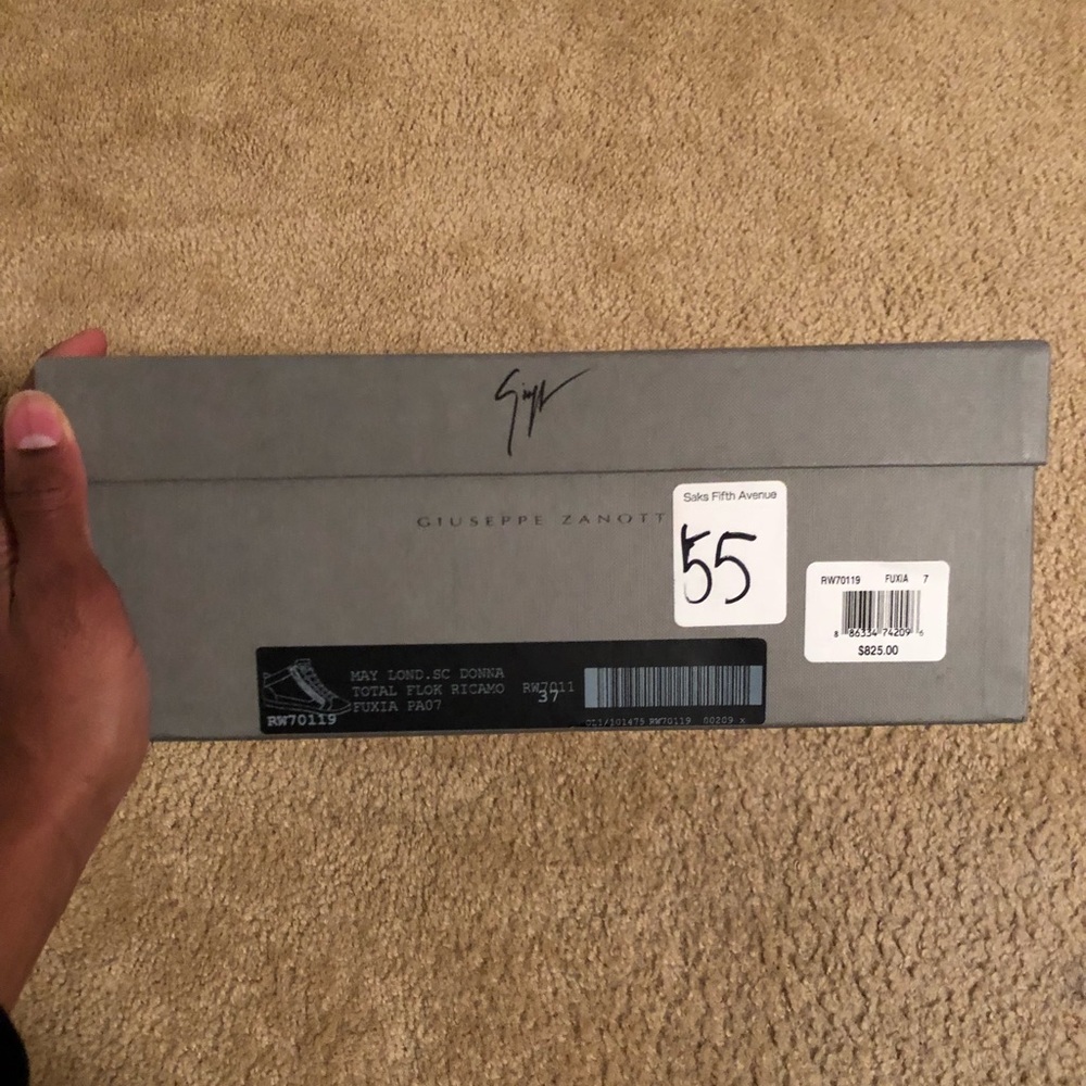 Womens Giuseppe Zanotti High Top Sneakers