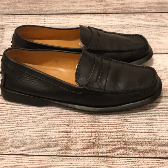Tods leather black loafers  Size 8 1/2 main image 8