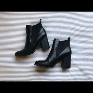 Forever 21 Black leather boots