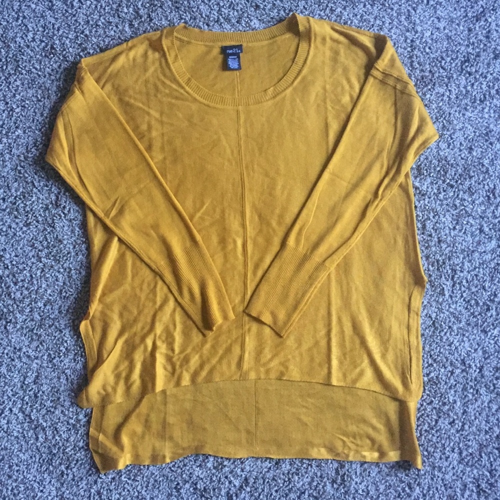 Rue21 Mustard Sweater