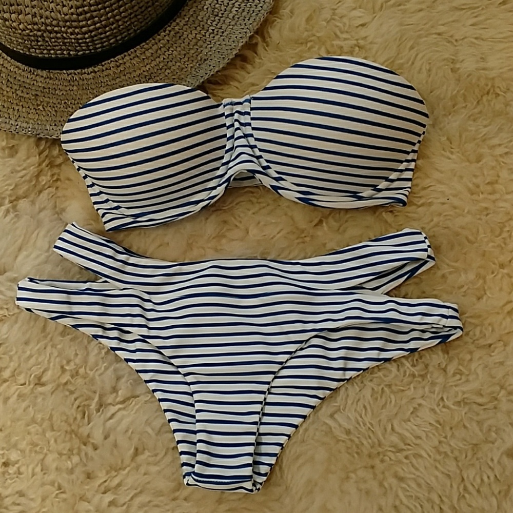Mikoh bikini set-Vintage Sailor Blue