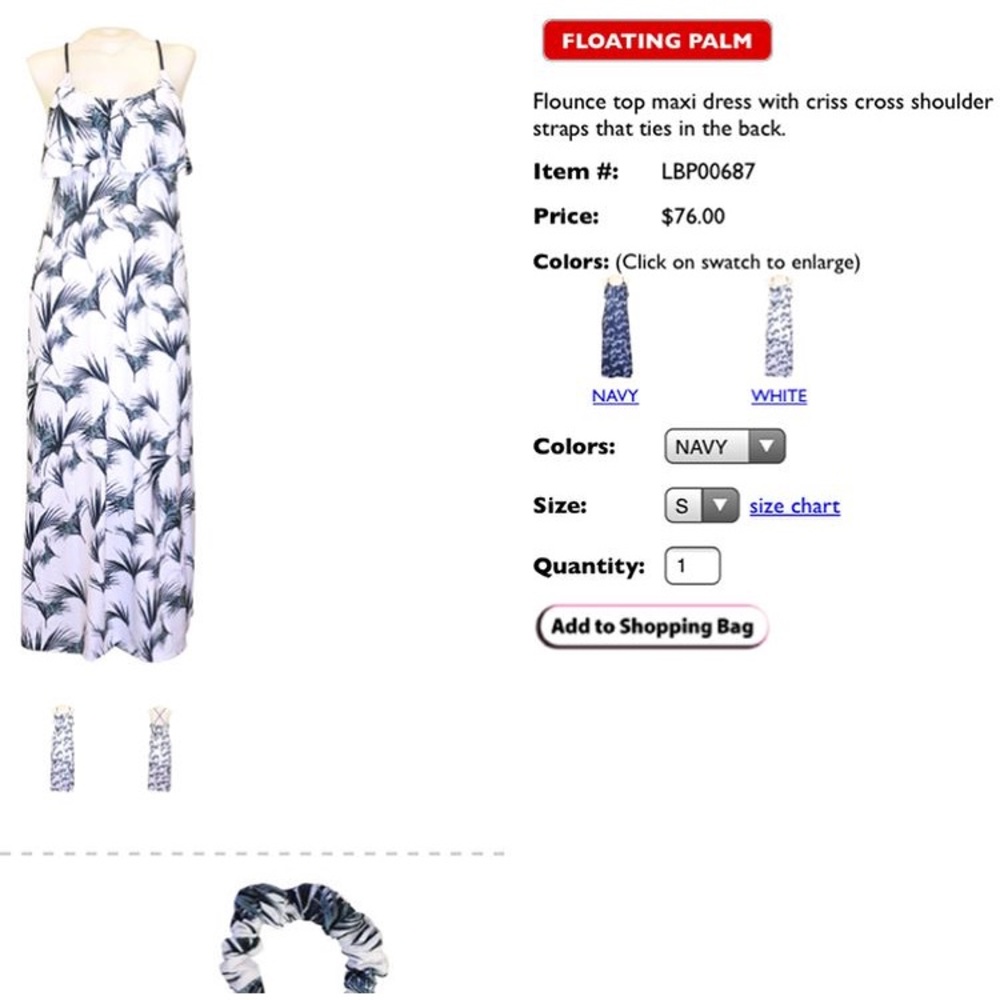 Loco Boutique Maxi Dress
