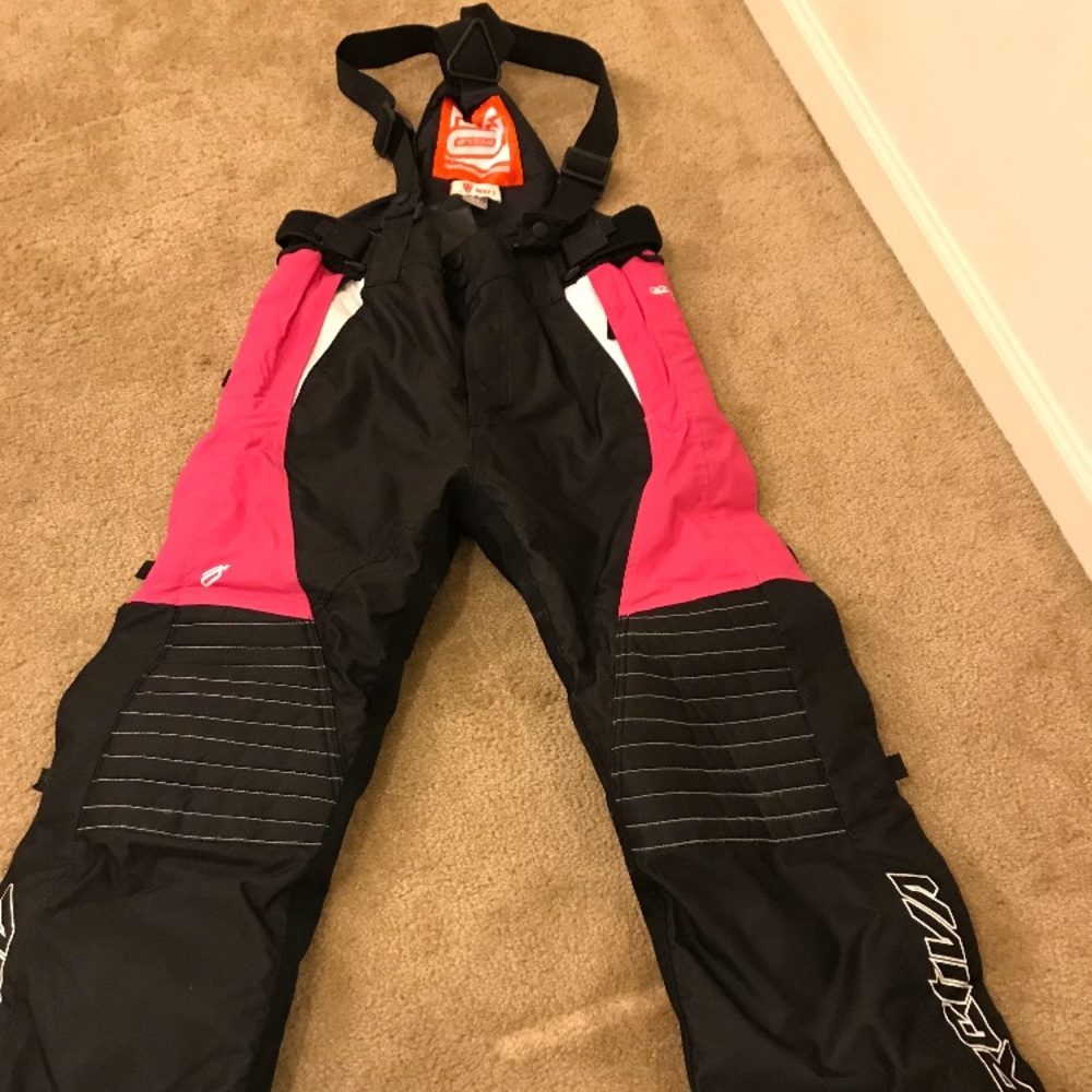 Youth snowmobile bib snow pants