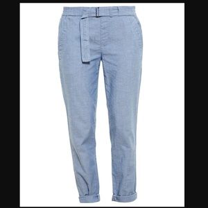 Vince belted chambray trousers 👖👖👖