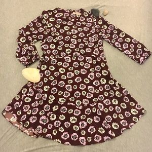 LOFT Floral Flowy Dress
