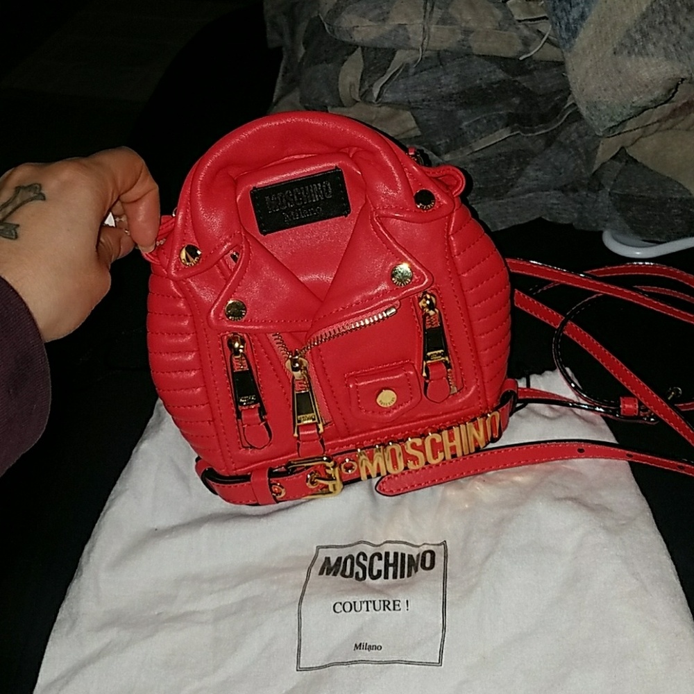 Beautiful mini biker b red