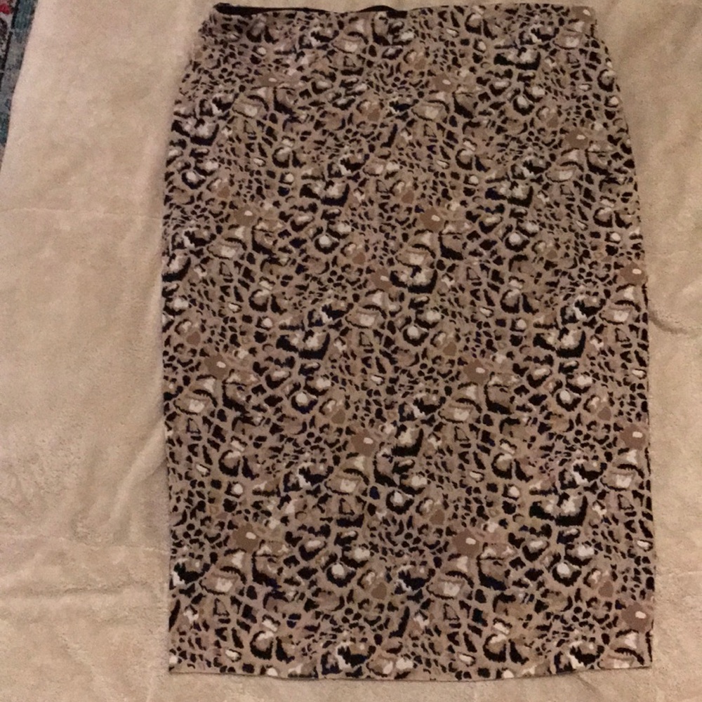Vince Camuto Cheetah Pencil Skirt